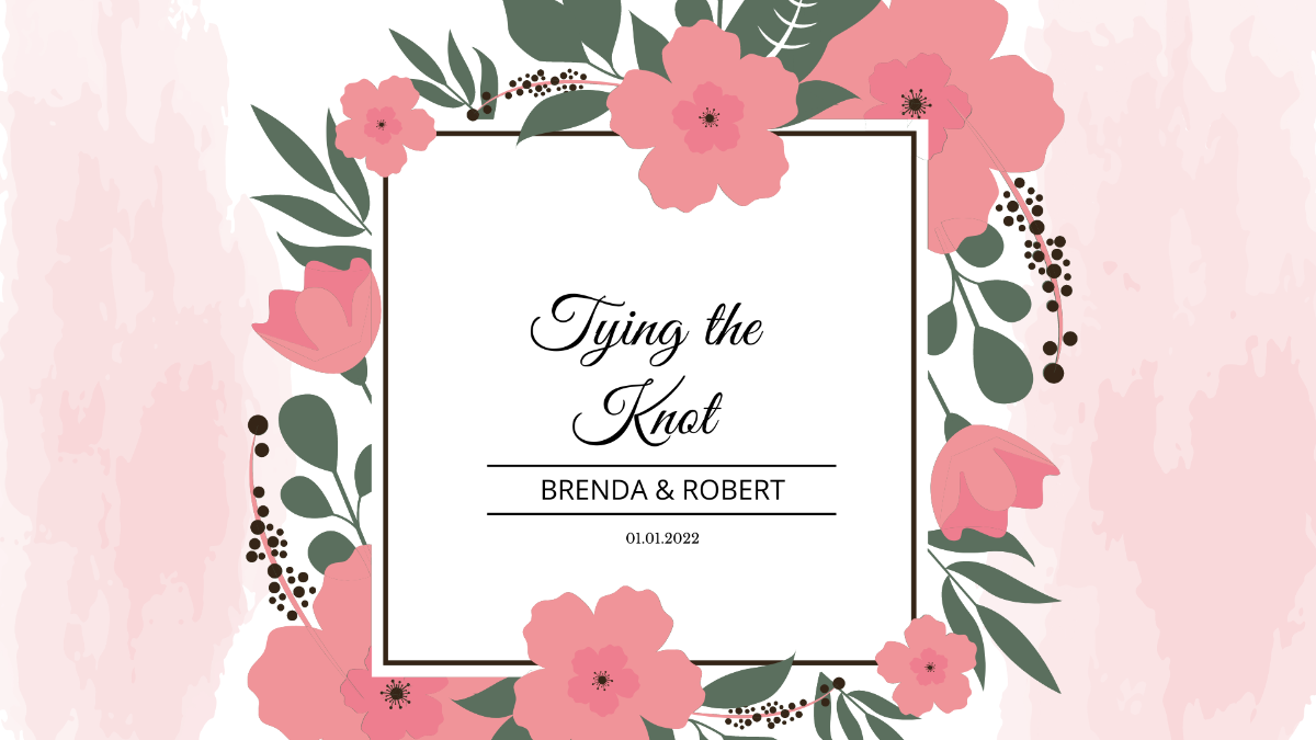 Wedding Invitation Wallpaper