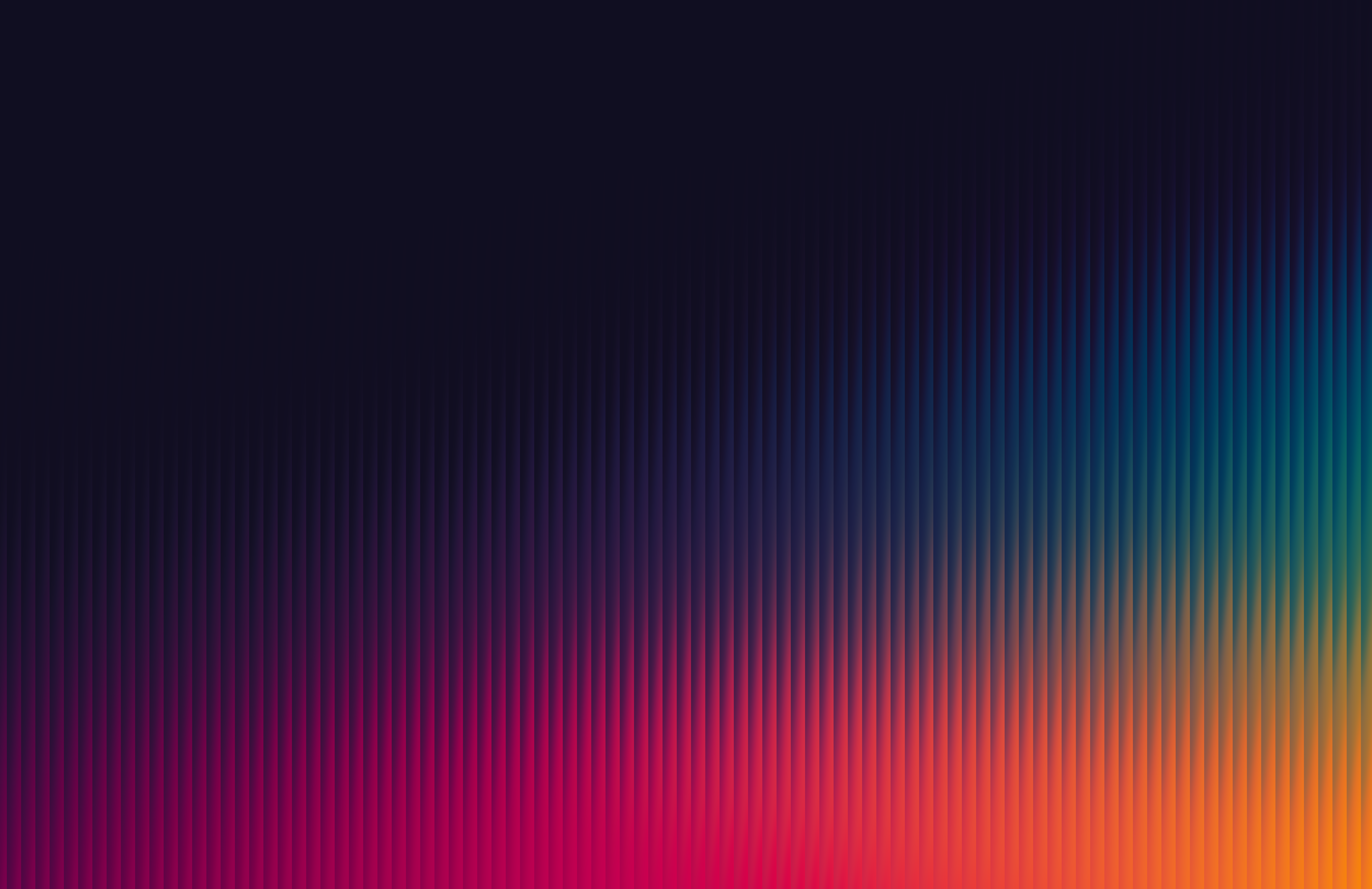 Fluted Gradients Wallpaper