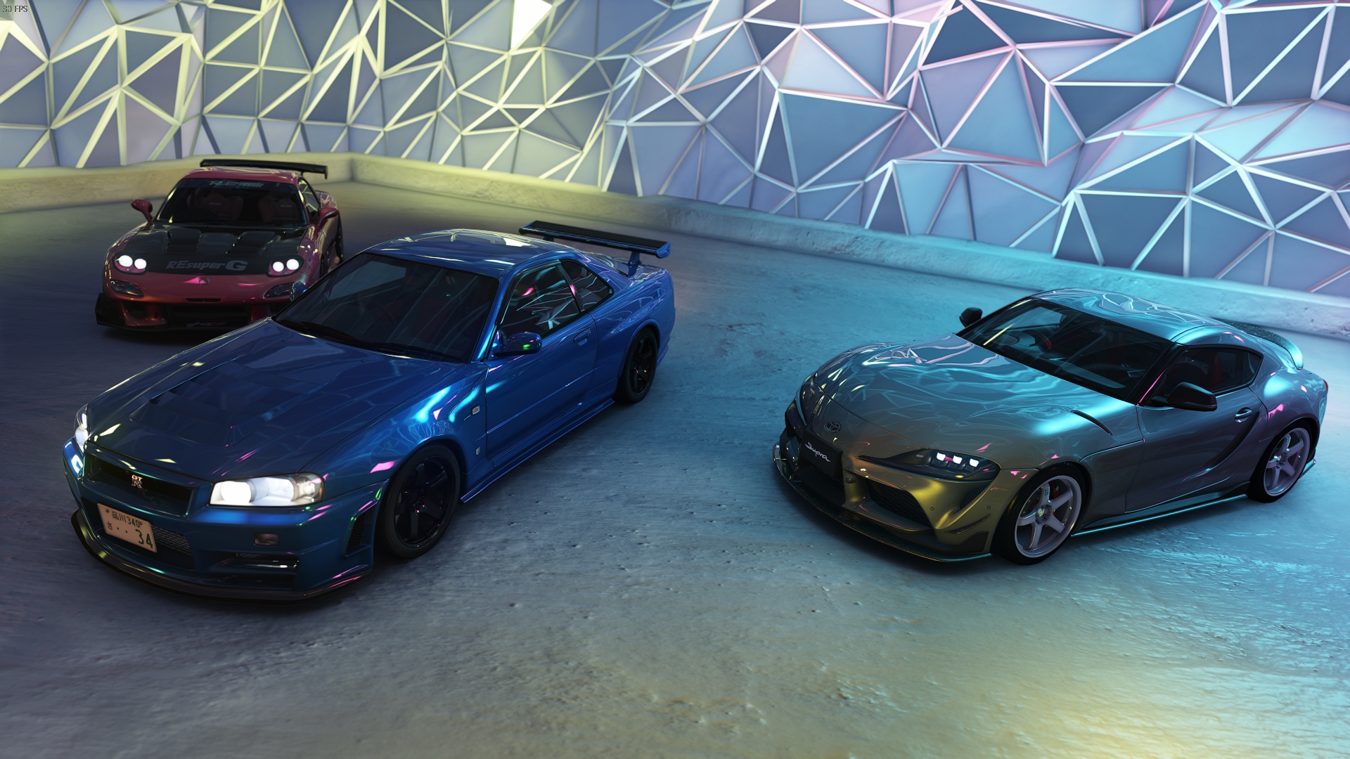 Assetto Corsa RX7, Skyline R34