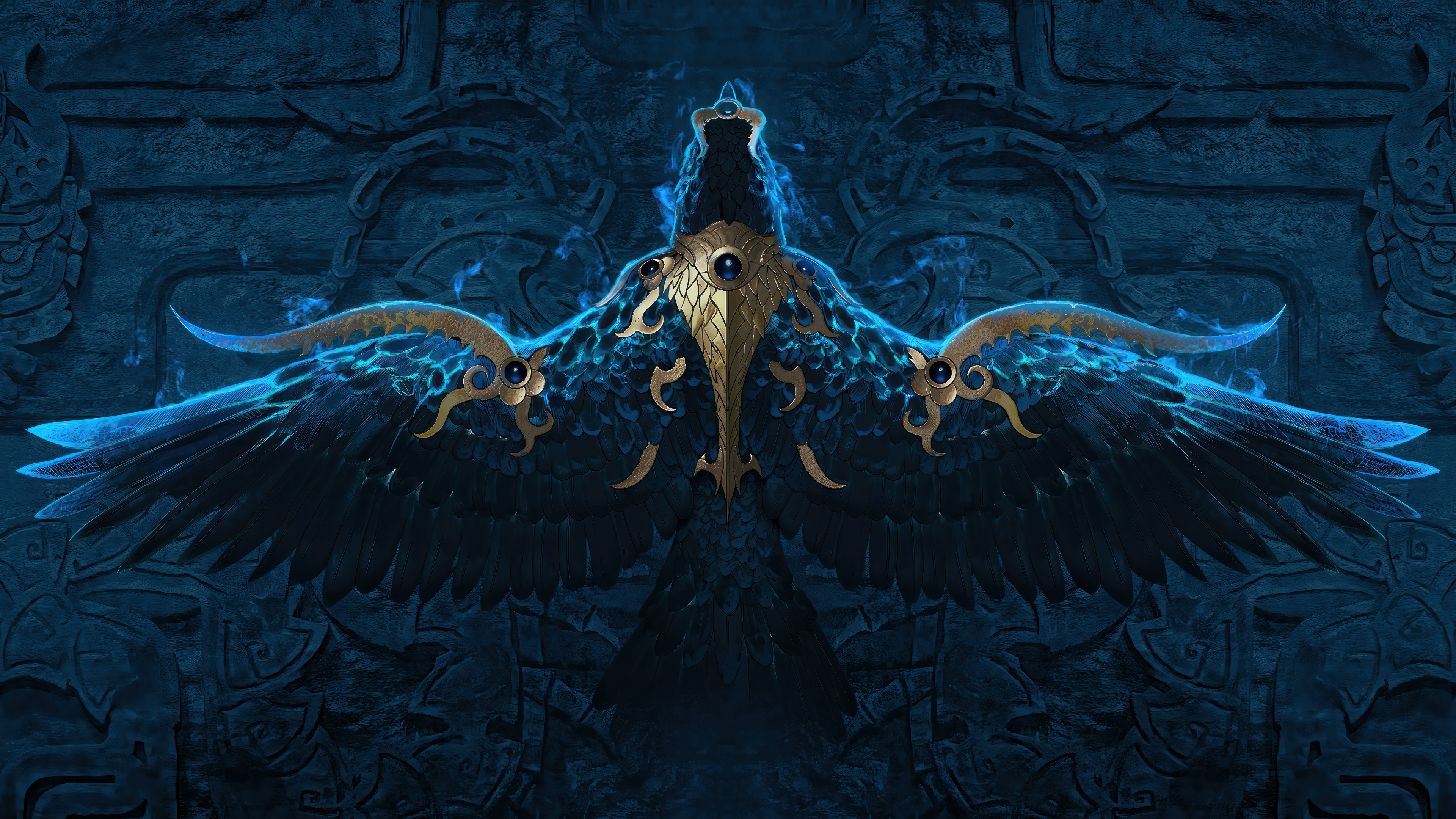 Diablo IV Spiritborn Eagle Wallpaper 4K HD PC c