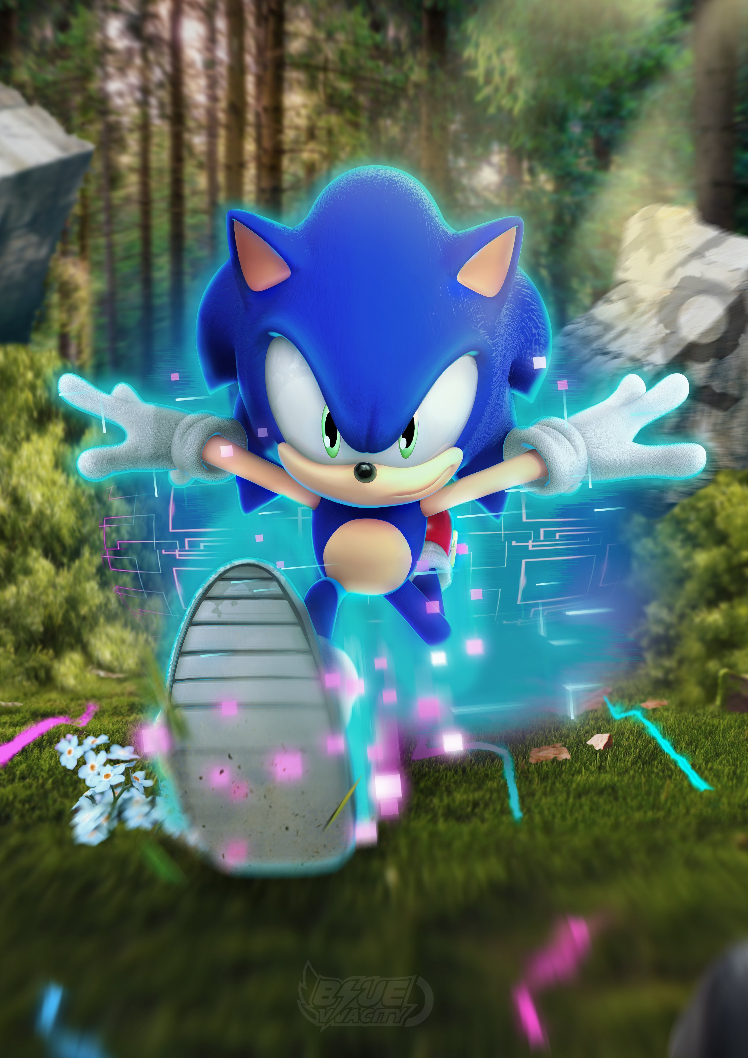 Sonic Rangers poster / boxart