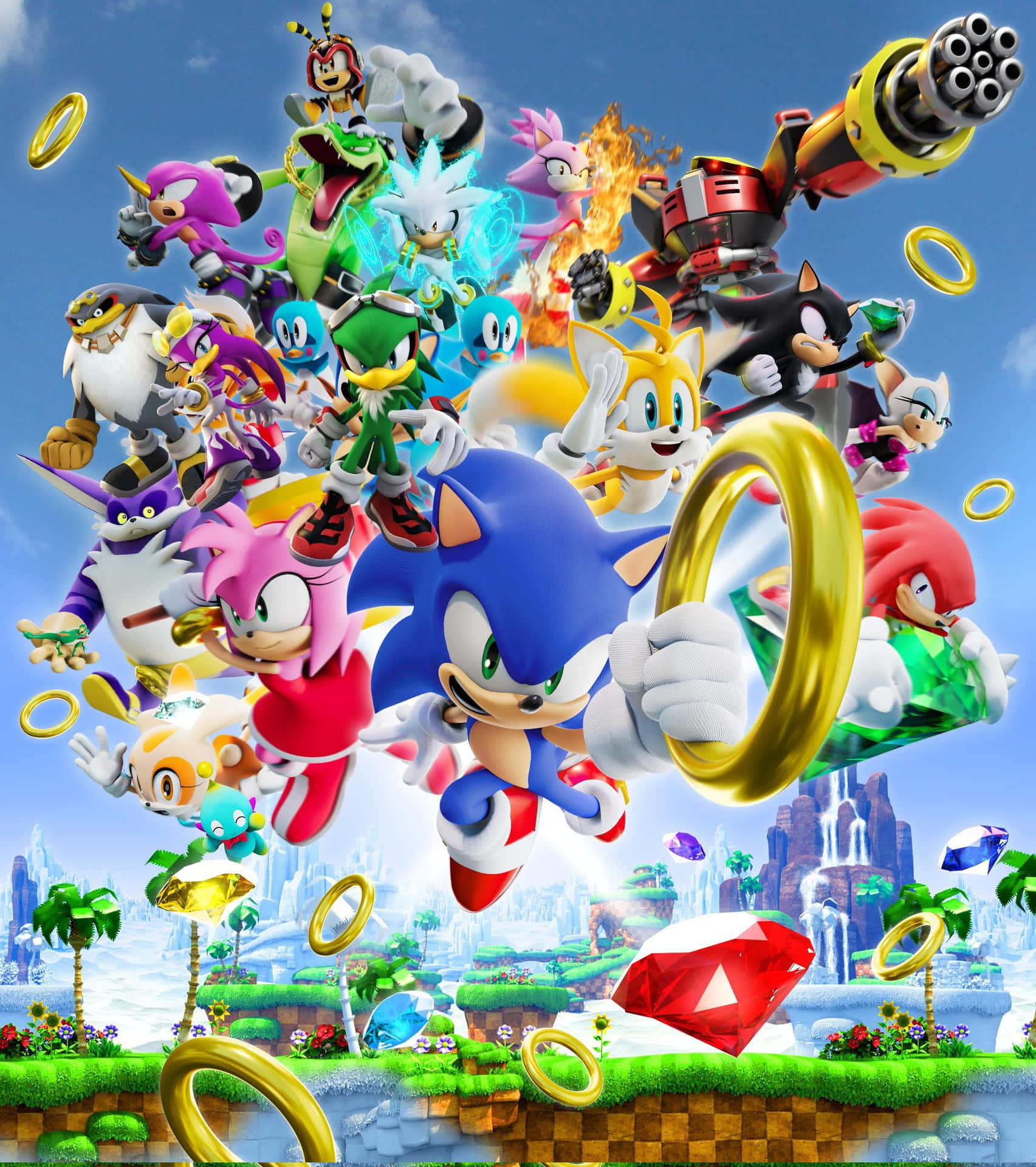 Download Sonic Characters Gathered