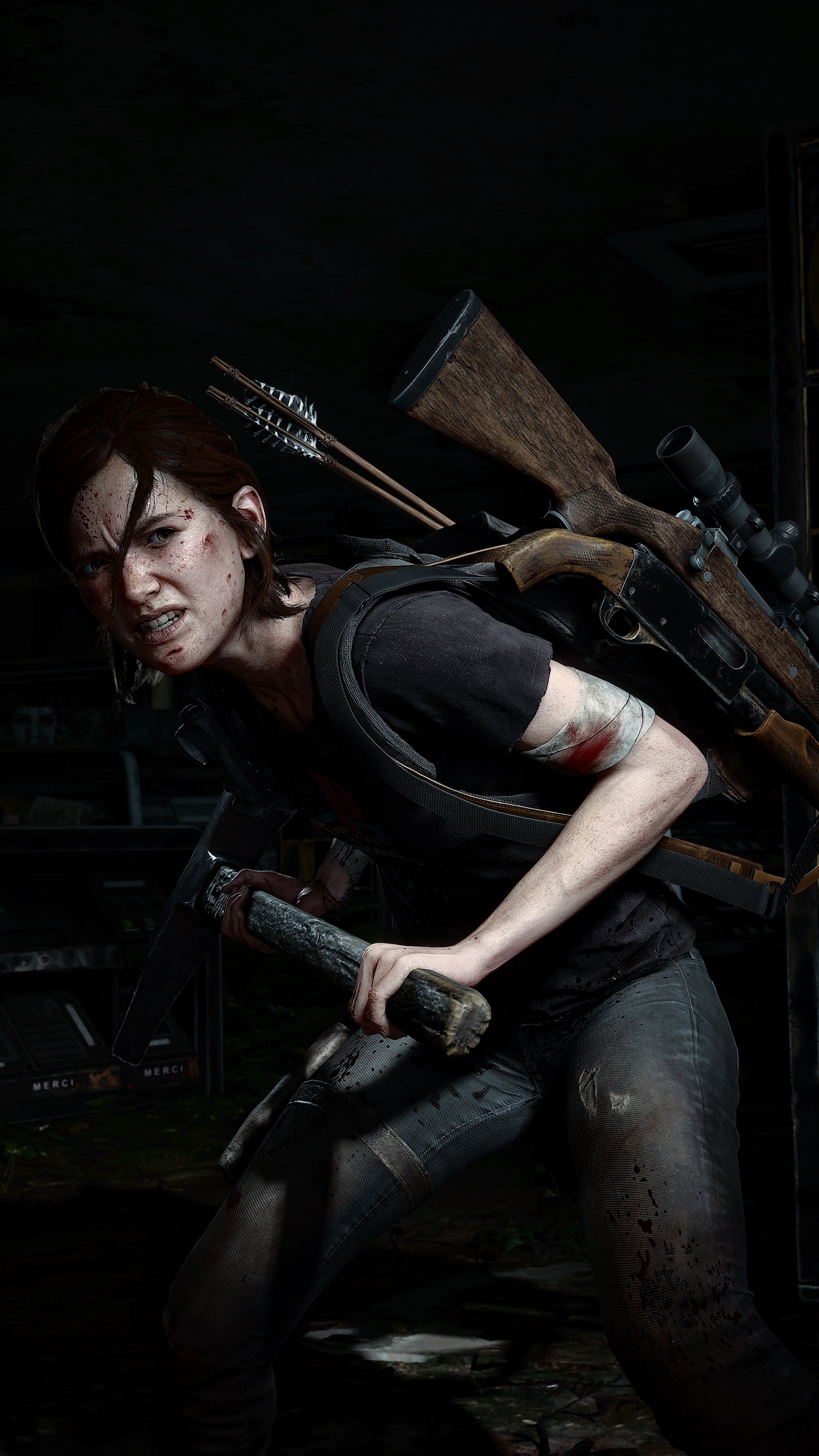 PS5 Ellie Williams #TLOU2Remastered