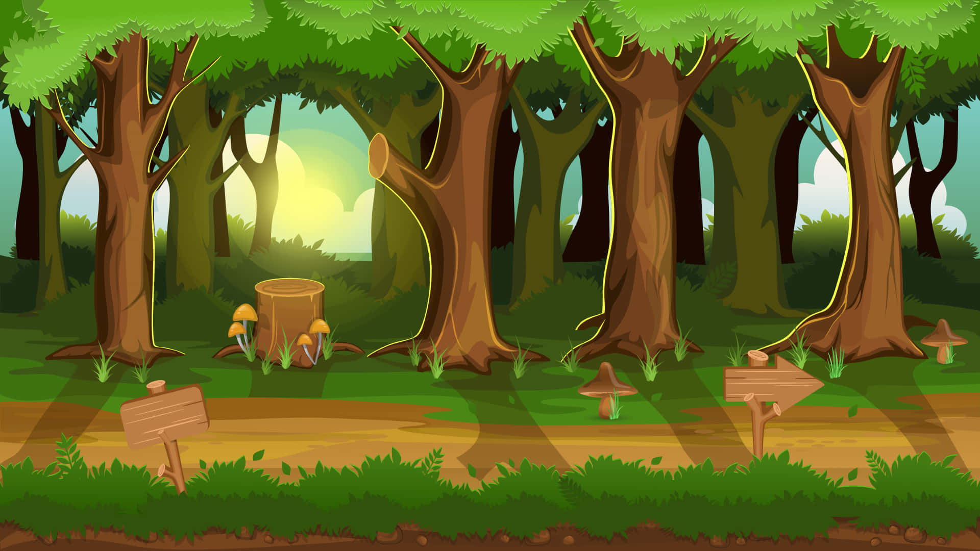 Download Welcome to Cartoon Forest, a