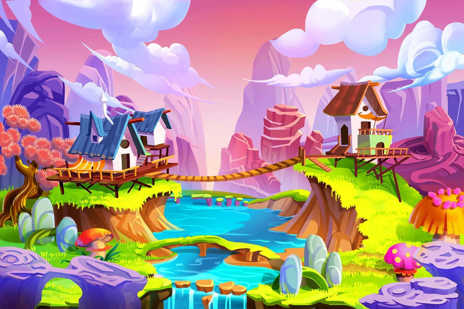 Candy Land Wallpaper