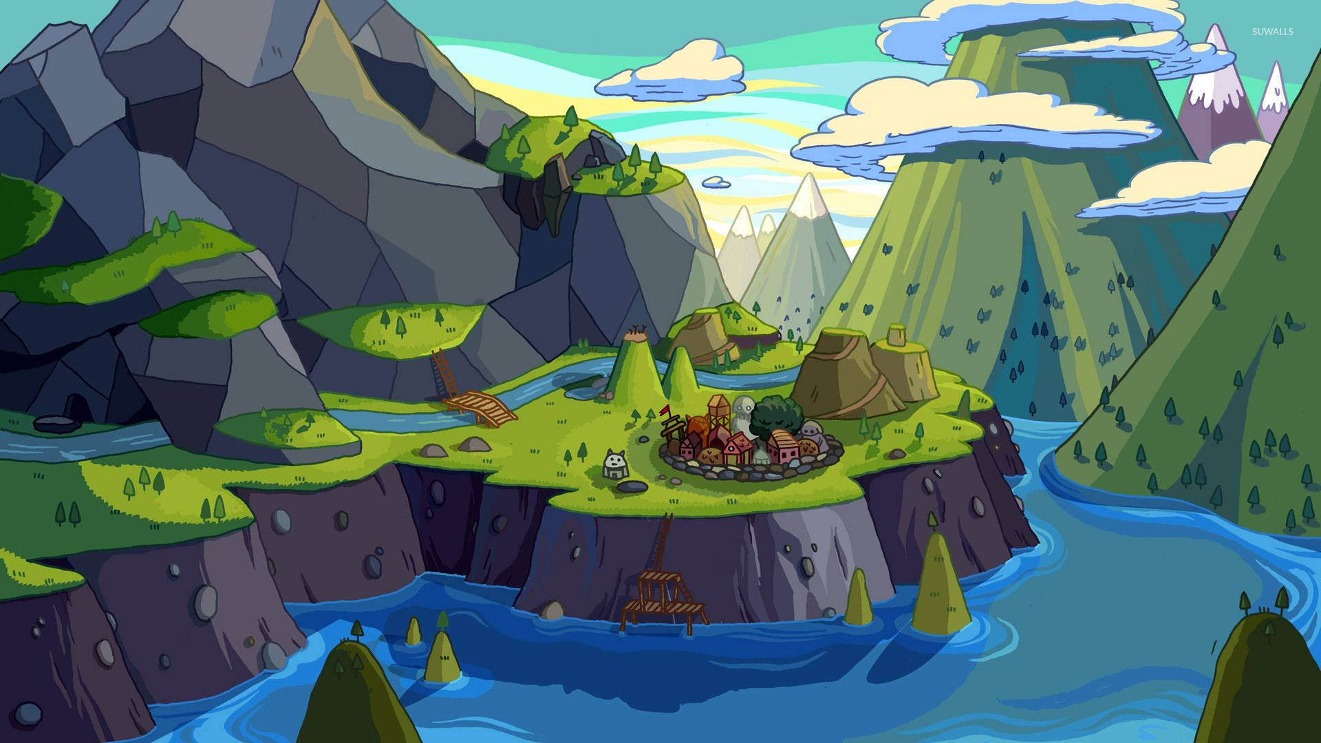 Land Of Ooo Wallpaper