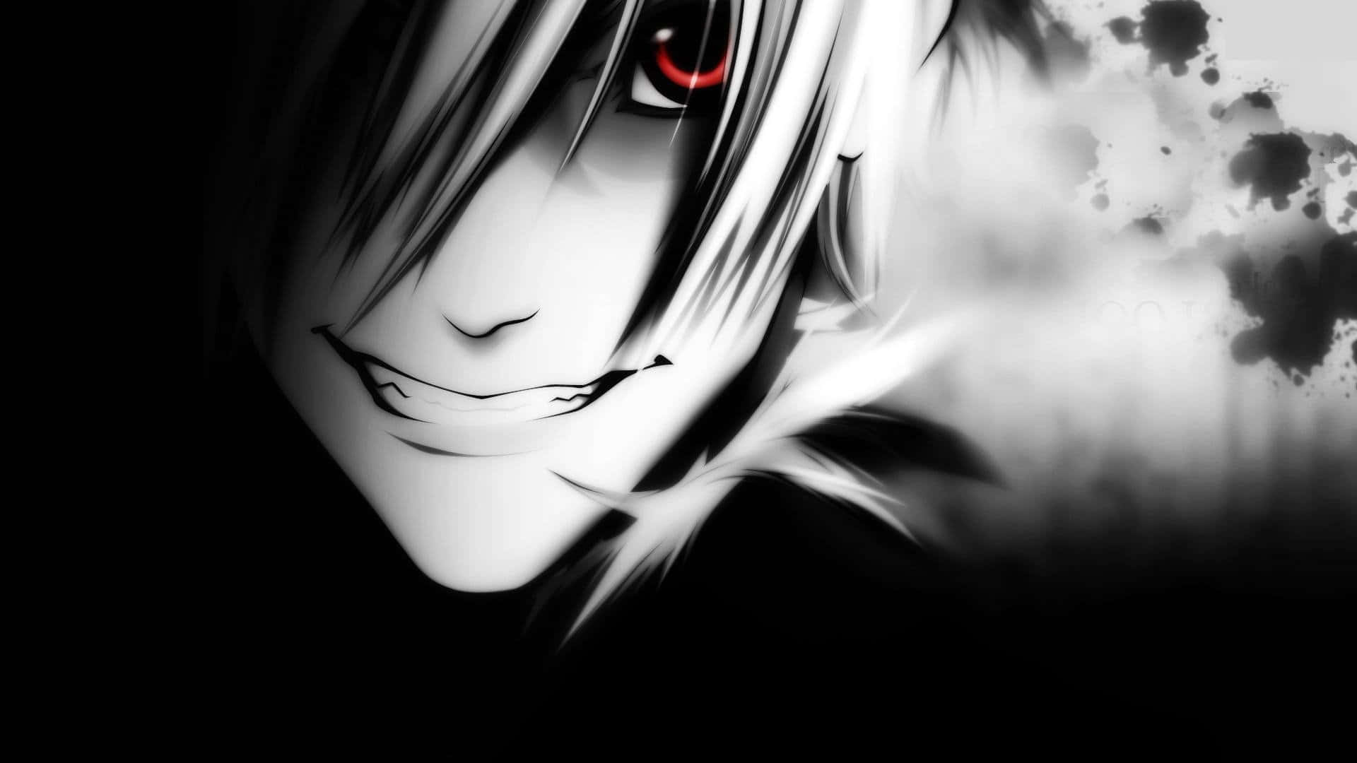 Anime Black And White Wallpaper