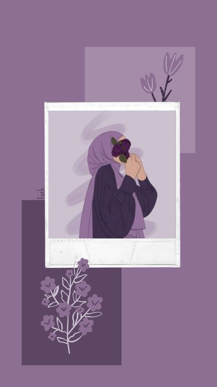 Wallpaper girl hijab. Girly art illustrations, Girly drawings, Illustration art girl
