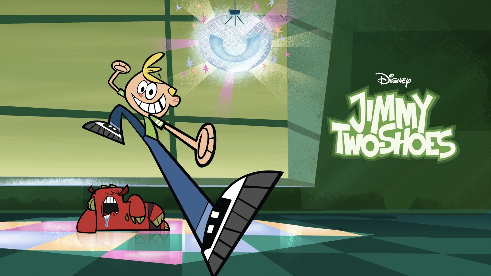 DTVA News Topic: Apparently Apple TV has a error on Jimmy Two Shoes thumbnail, it has the Disney logo avobe Jimmy aired on Disney XD UK & USA and