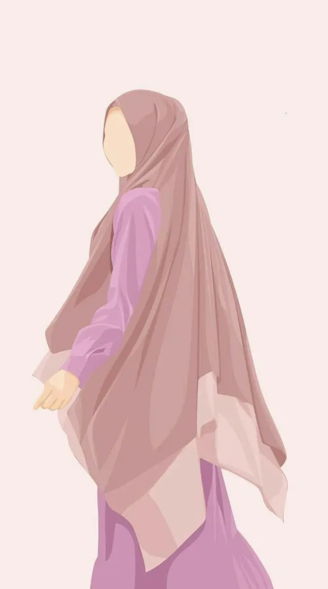 Girl with hijab wallpaper