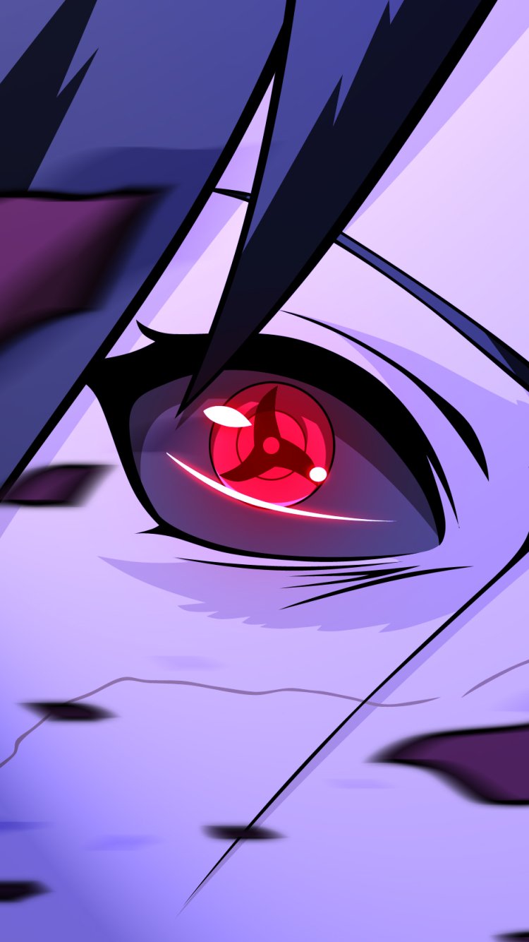 Download Itachi Uchiha Sharingan (Naruto) Red Eyes Anime Naruto Phone Wallpaper