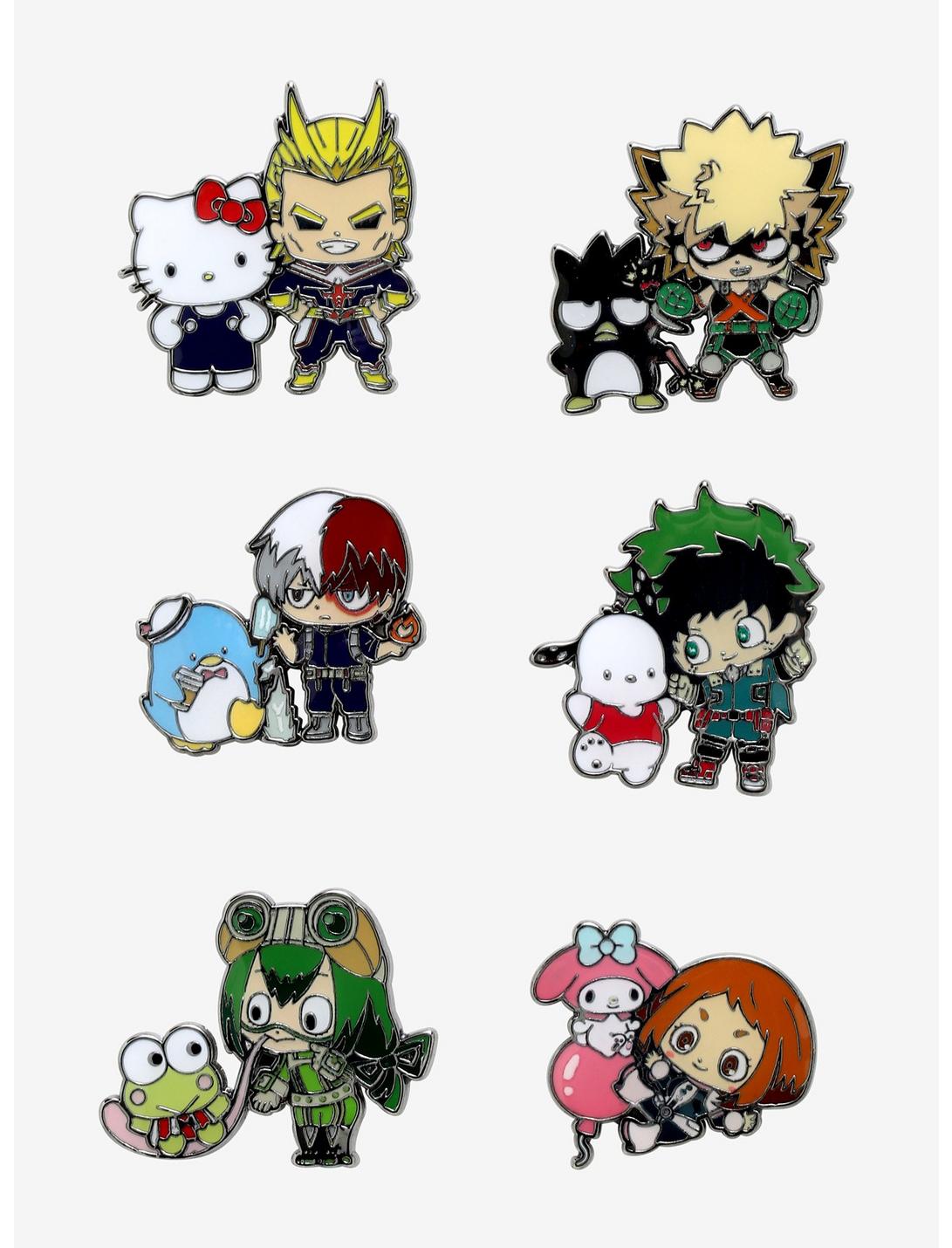 My Hero Academia x Hello Kitty and Friends Blind Box Enamel Pin