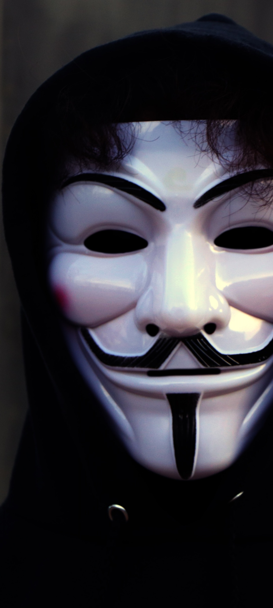 Man in Mask Wallpaper 4K, Anonymous, White masks