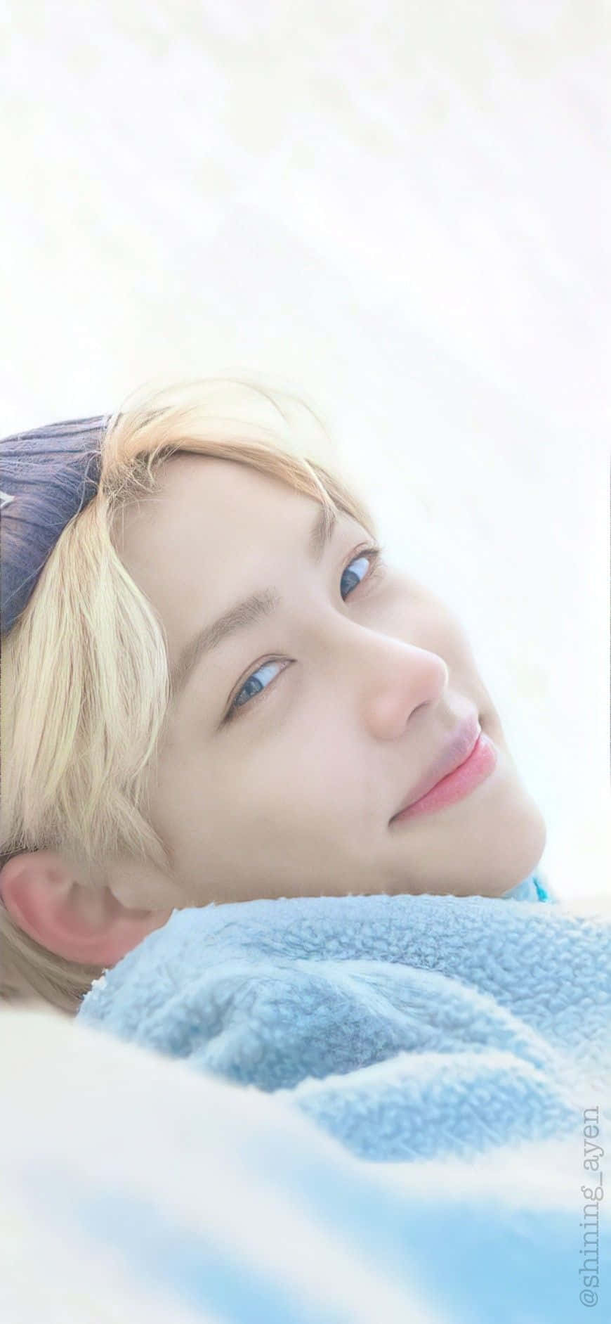 Felix Of K Pop Group Stray Kids Beaming With Excitement After A Successful Performance! Wallpaper