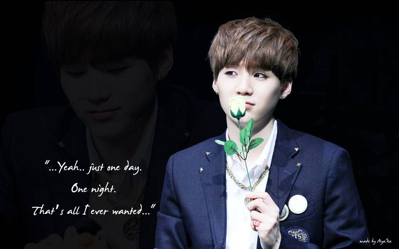 Download Suga Bts Just One Day Wallpaper