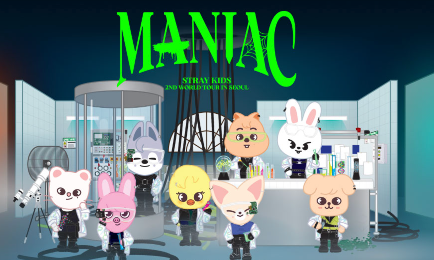 Stray Kids x Skzoo World Tour Maniac Official Merch