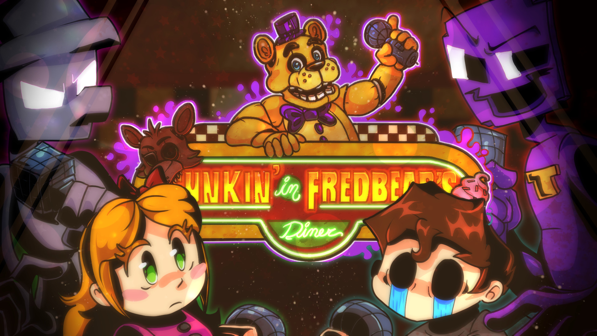 Funkin' in Fredbear's Diner DEMO Work In Progress for Friday Night Funkin'. FNF Works In Progress