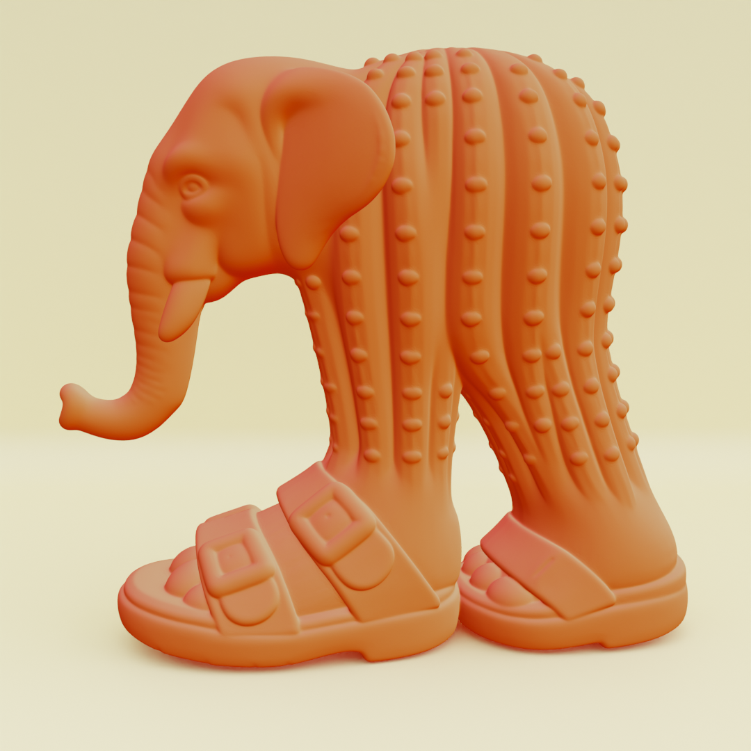 Lirili Larila Italian brainrot Character