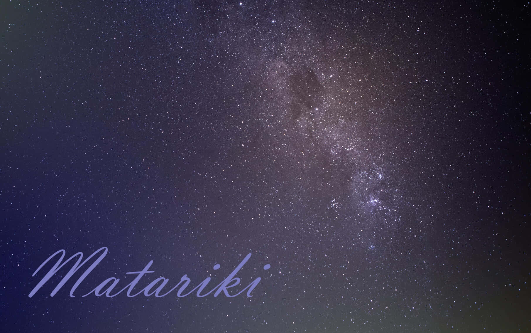 Download Matariki Stars Lighting Up The Night Sky Wallpaper