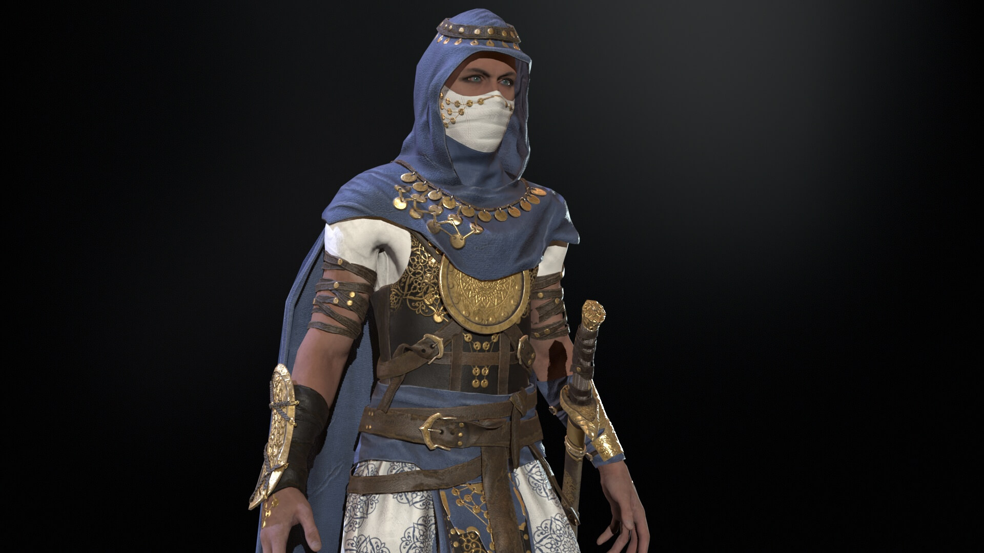 Desertwarrior Game Ready