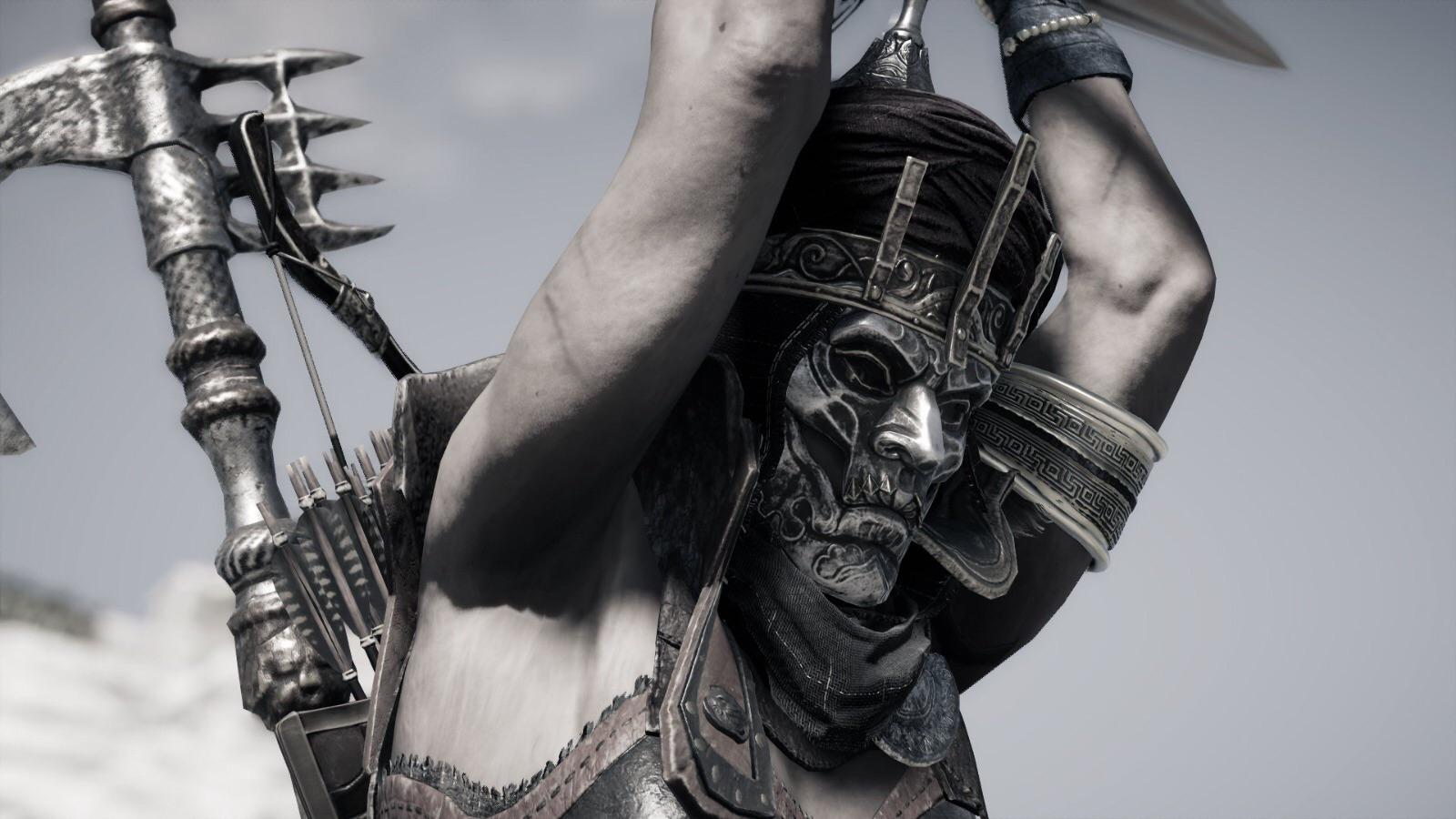 The details on this mask are quite impressive