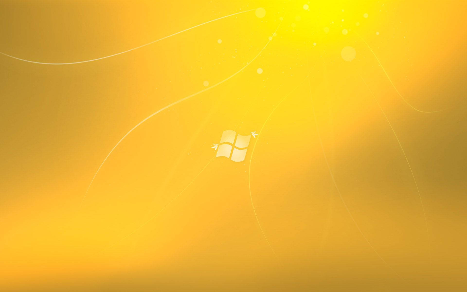 Yellow Windows 10 Cover Wallpaper