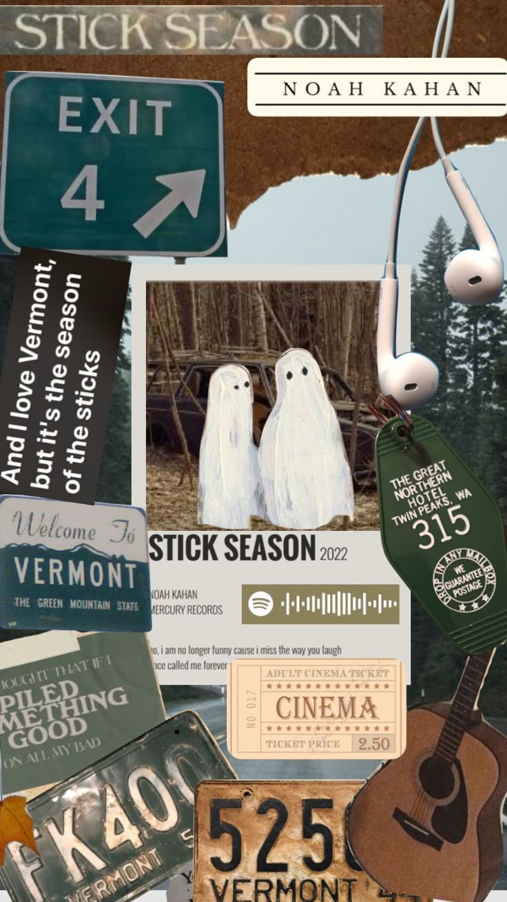 I love this song #noahkahan #stickseason #music #fall #winter #vintageaesthetic #vint. Band wallpaper, Music wallpaper, Noah king