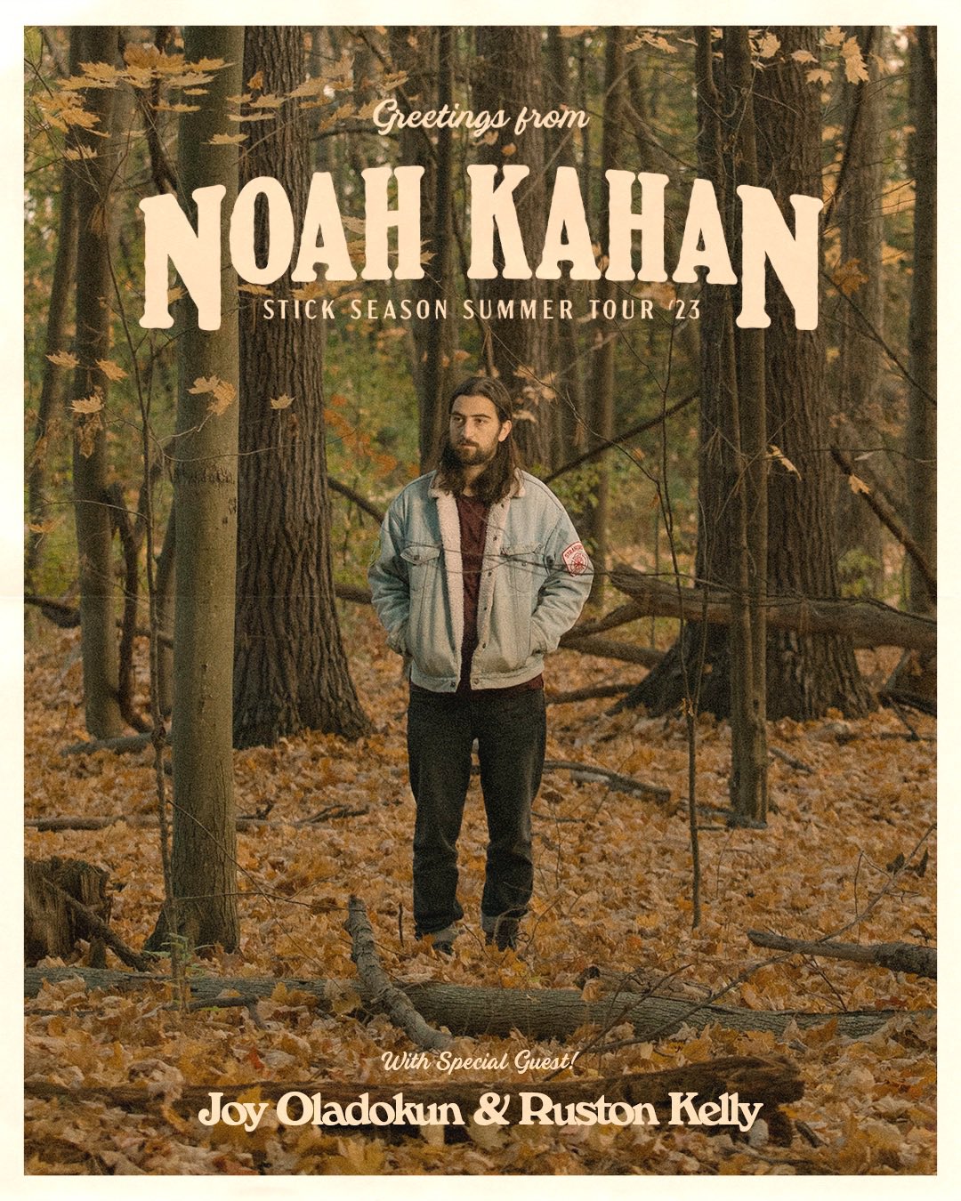 Noah Kahan STARTS TOMORROW AT 10AM LOCAL TIME