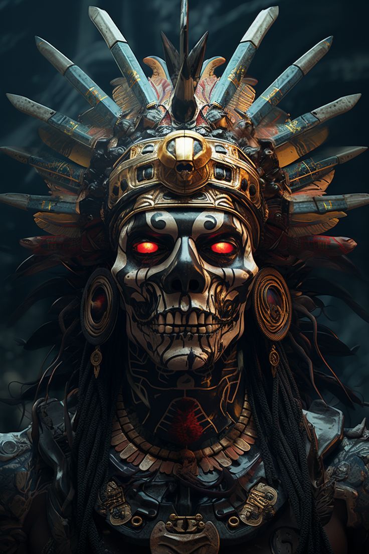 Tezcatlipoca God Concept Art