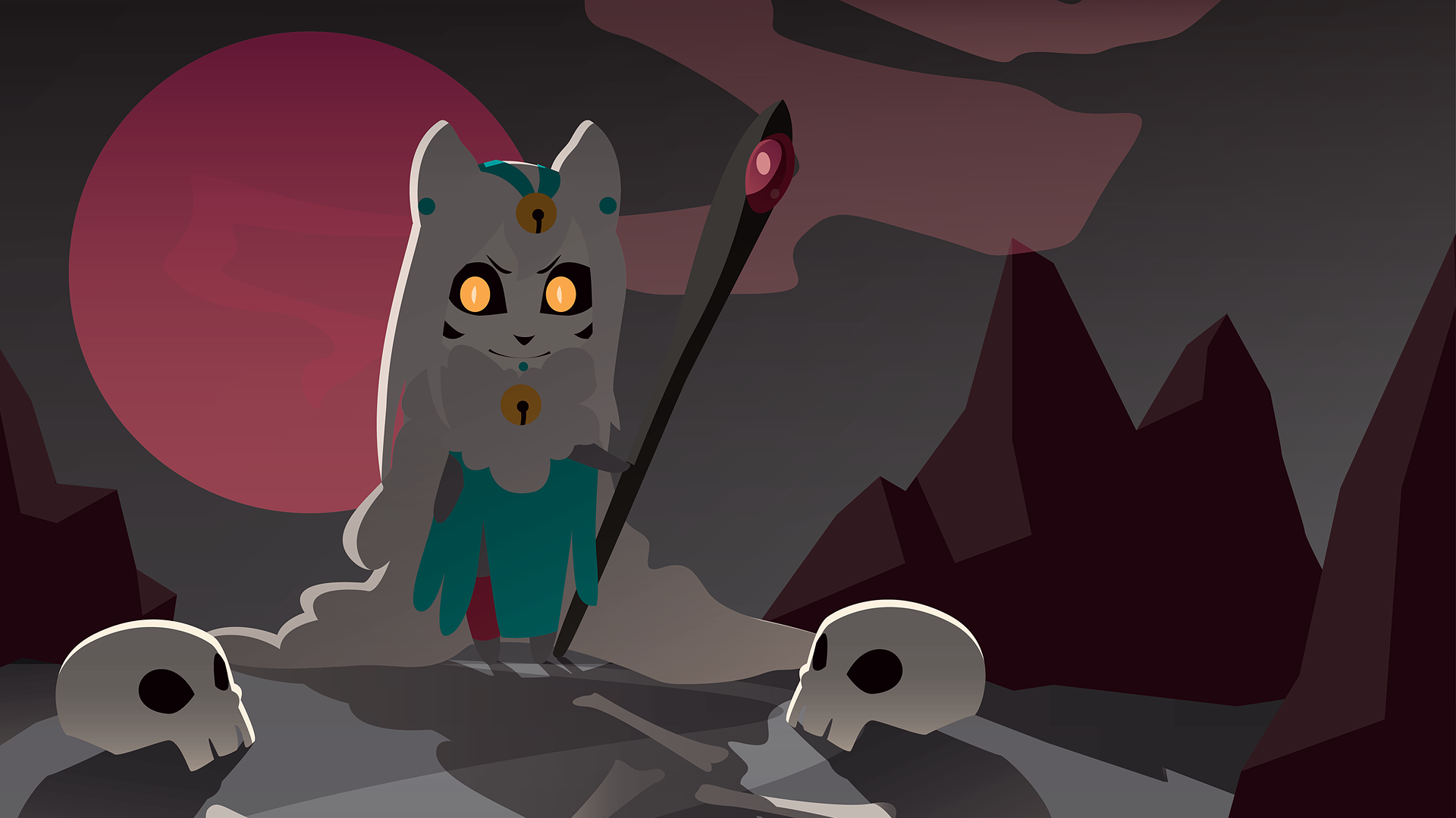 Tezcatlipoca chibi wallpaper