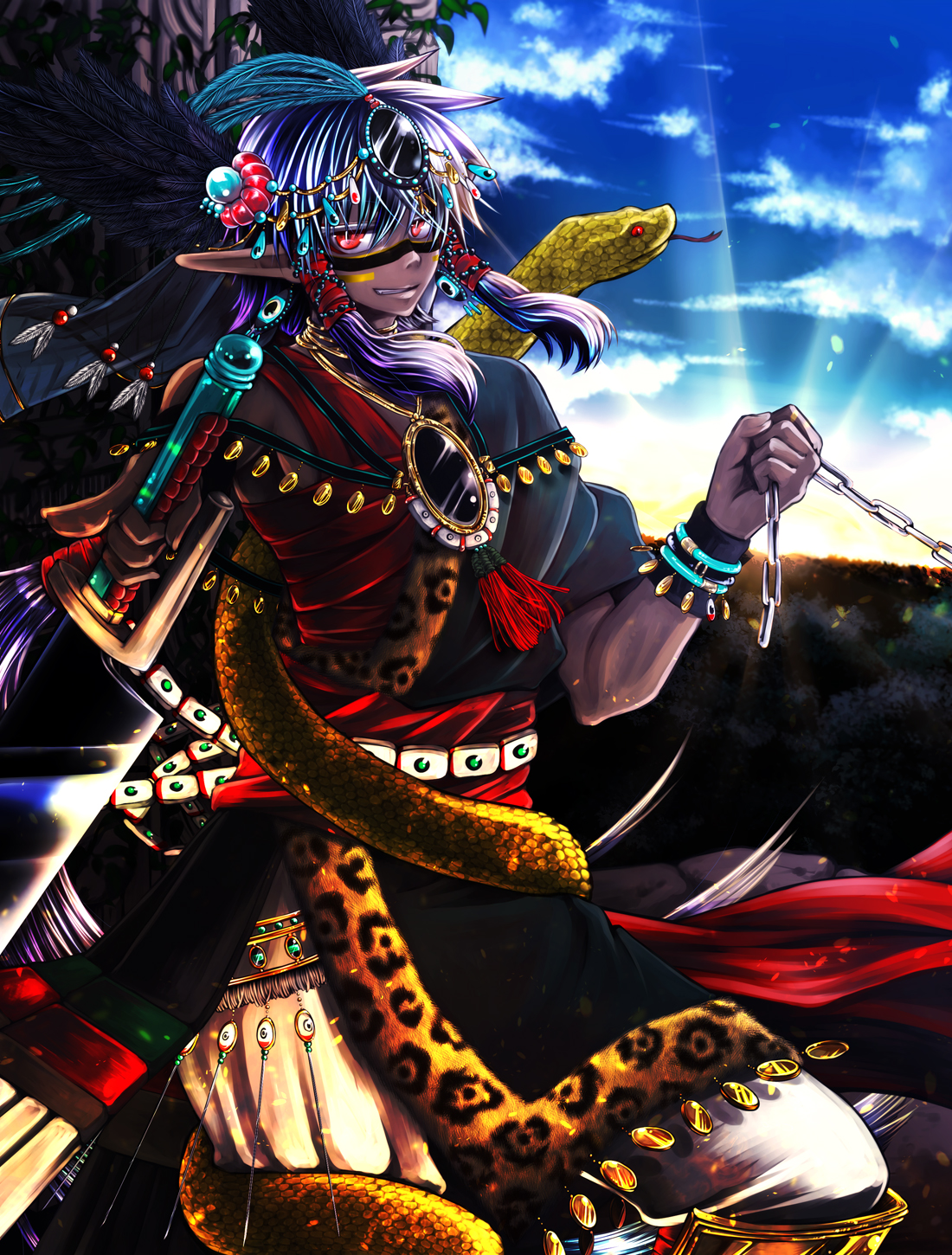 Tezcatlipoca Mythology Wallpaper by Pixiv Id 4984404 Anime Image Board