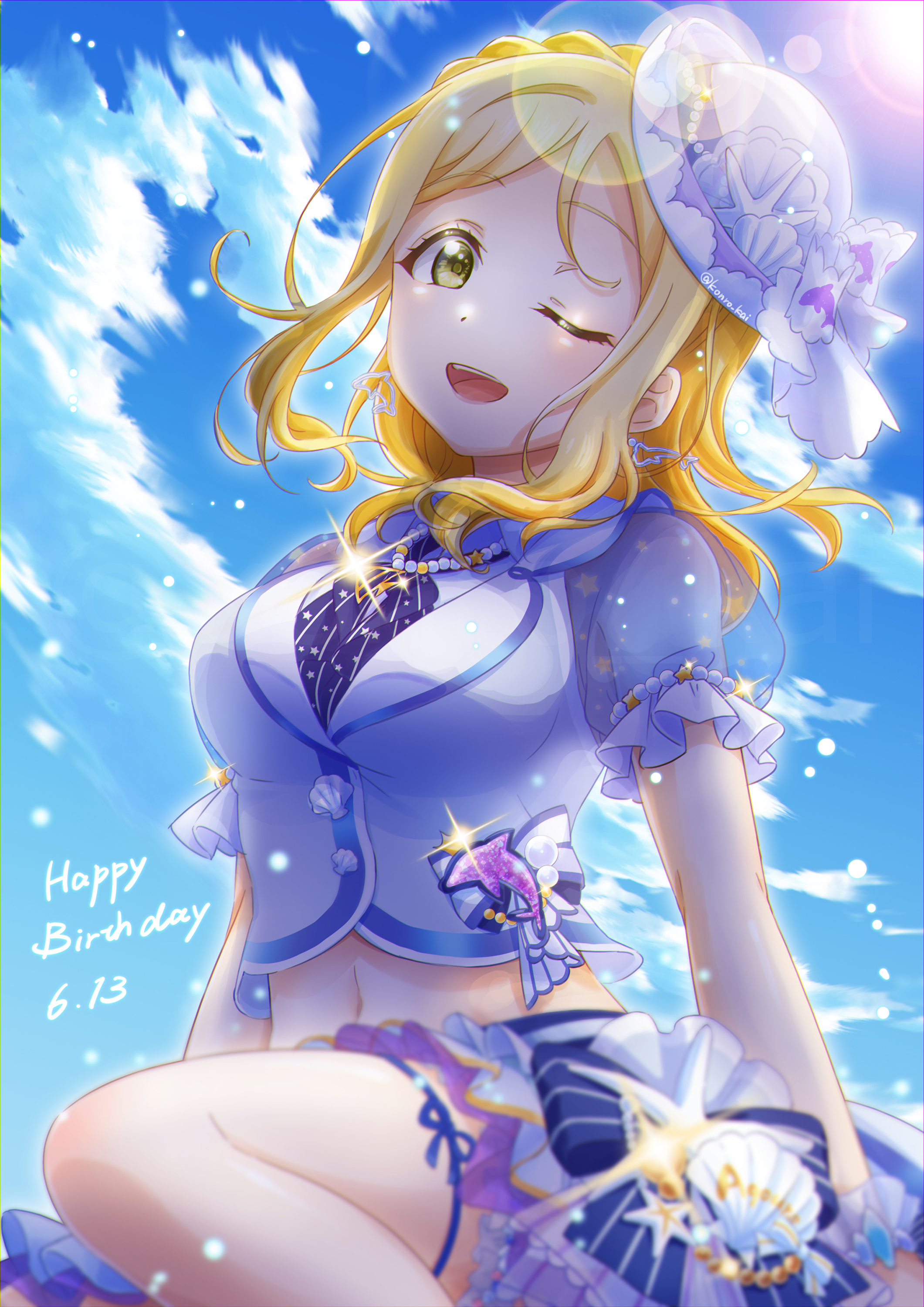 Ohara Mari (Mari Ohara) Live! Sunshine!! by konro kai Anime Image Board