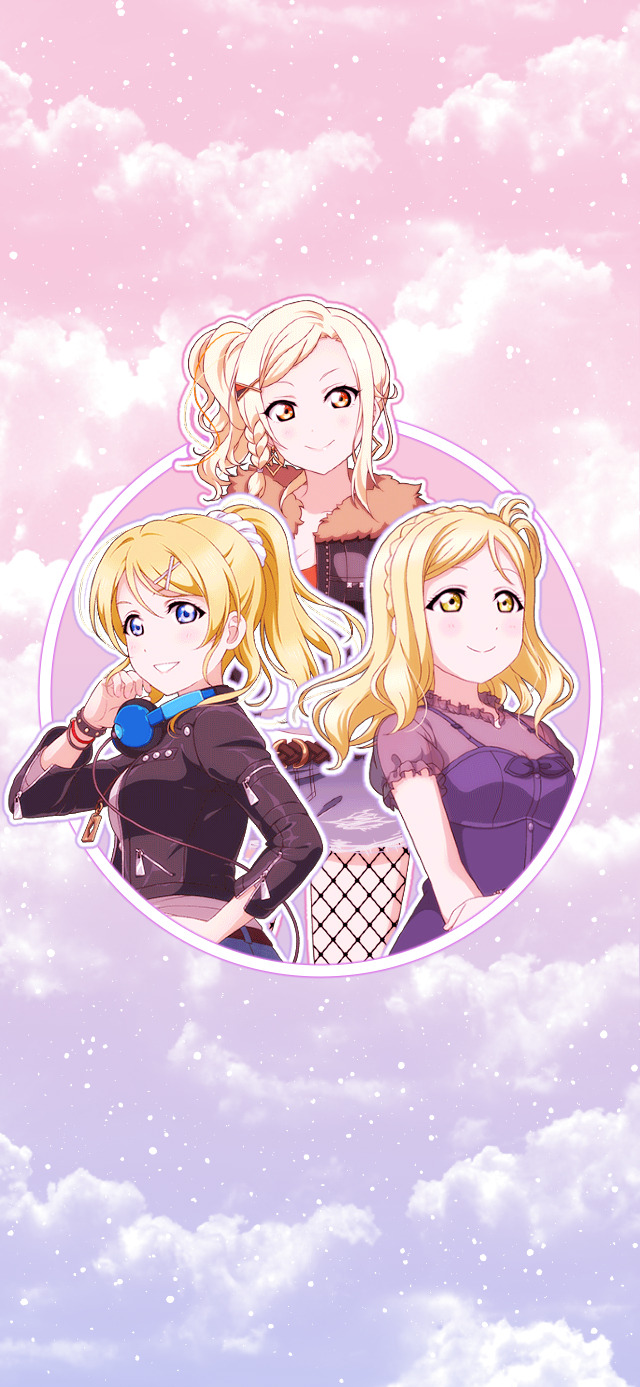 Eli, Mari & Ai Wallpaper .+:｡ﾟ Requested by anon ♥