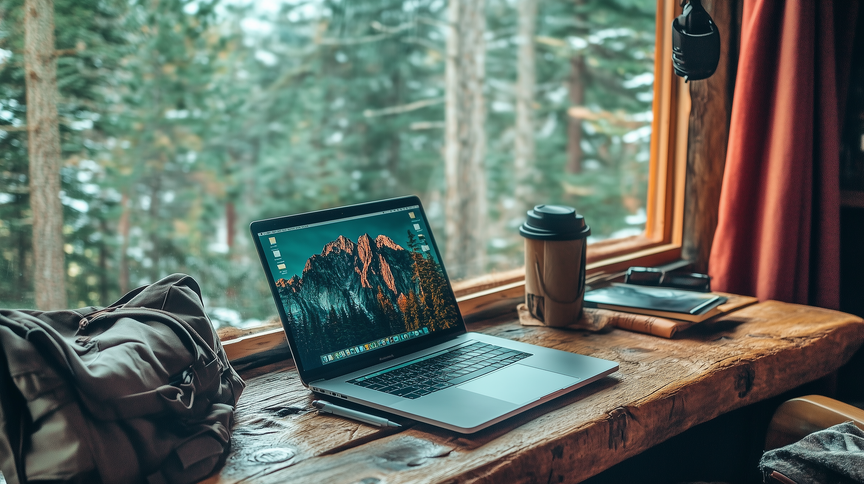 Explore Freedom: Digital Nomad HD Wallpaper