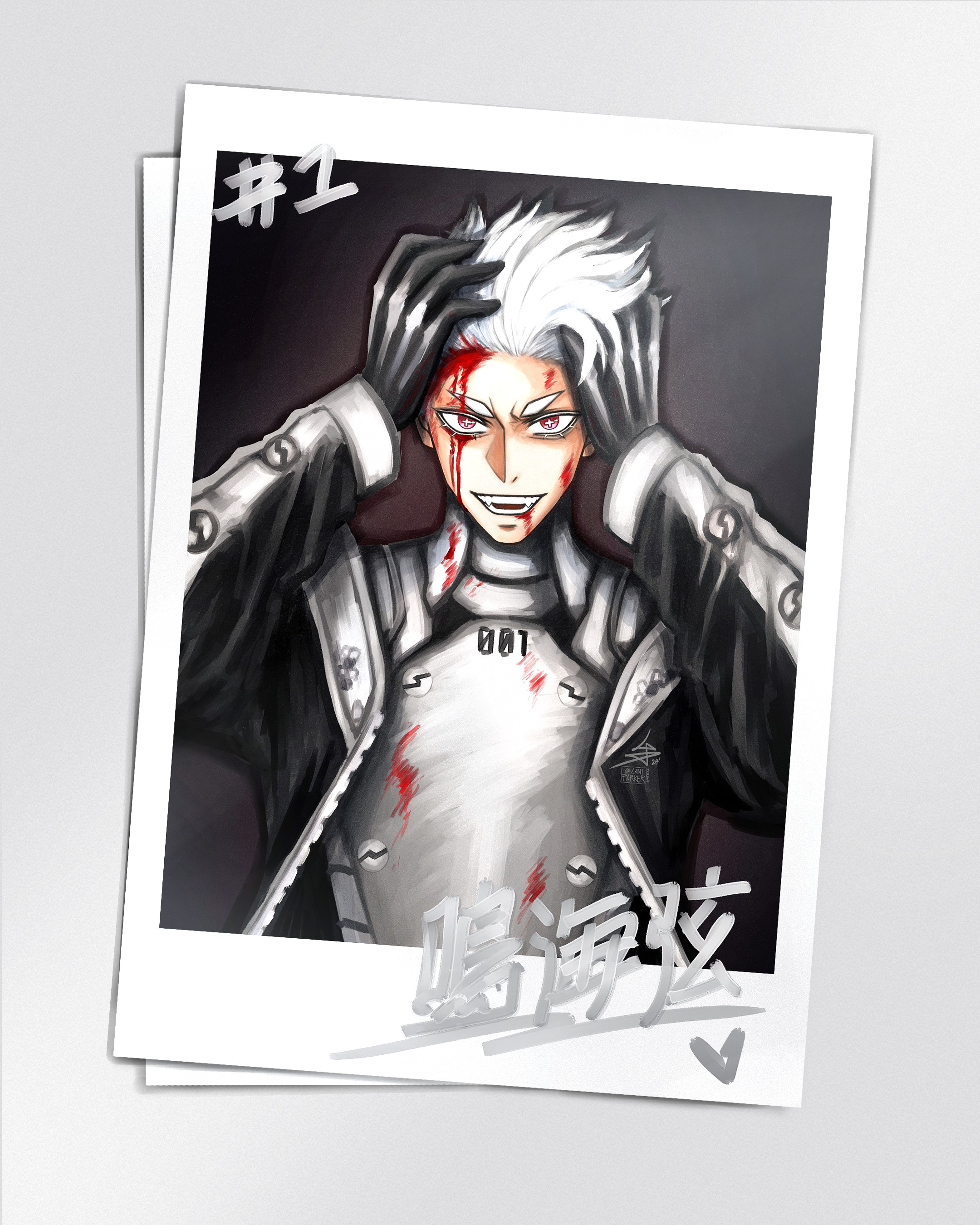 [KAIJU no.8] Narumi Gen Polaroid Design