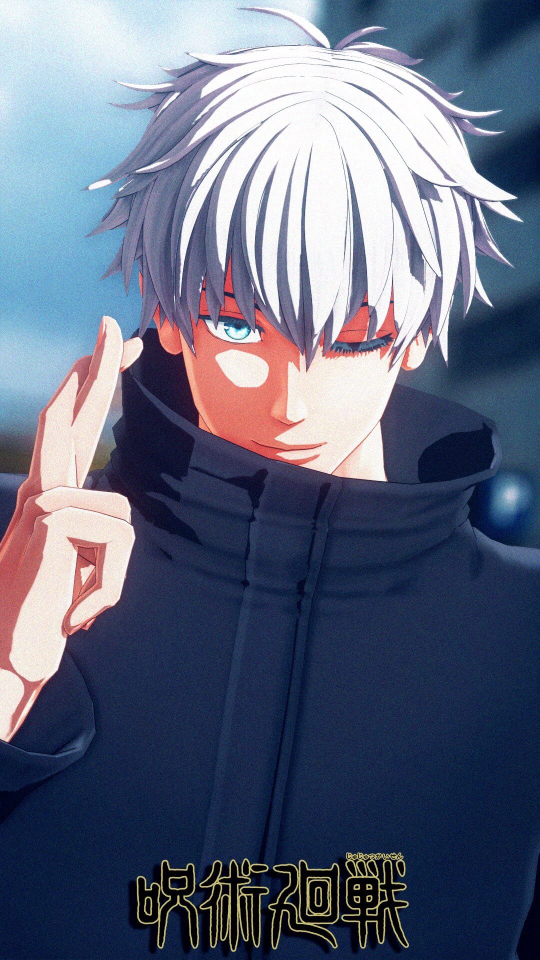 Gojo Satoru. 3D Render, Digital Art