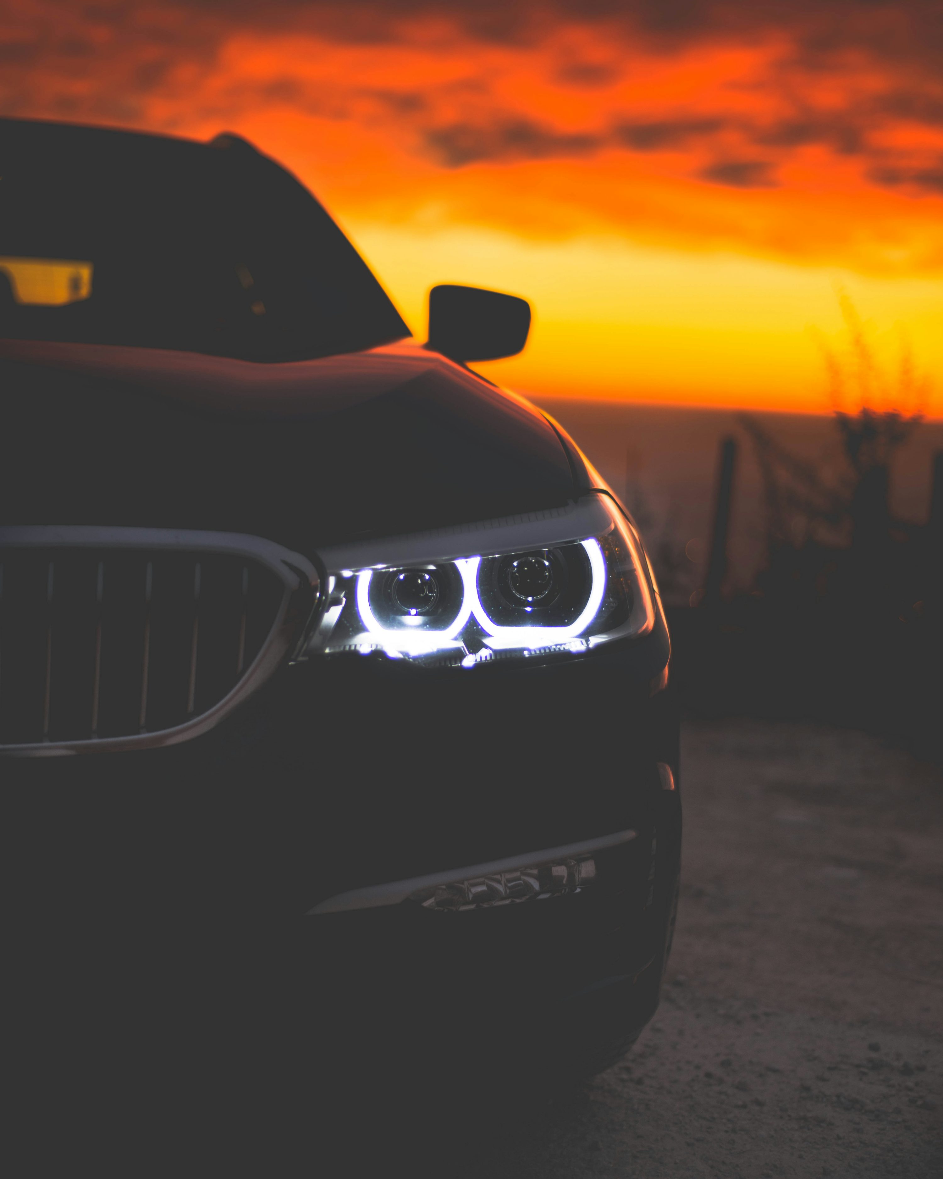 Bmw Headlight Picture. Download Free Image