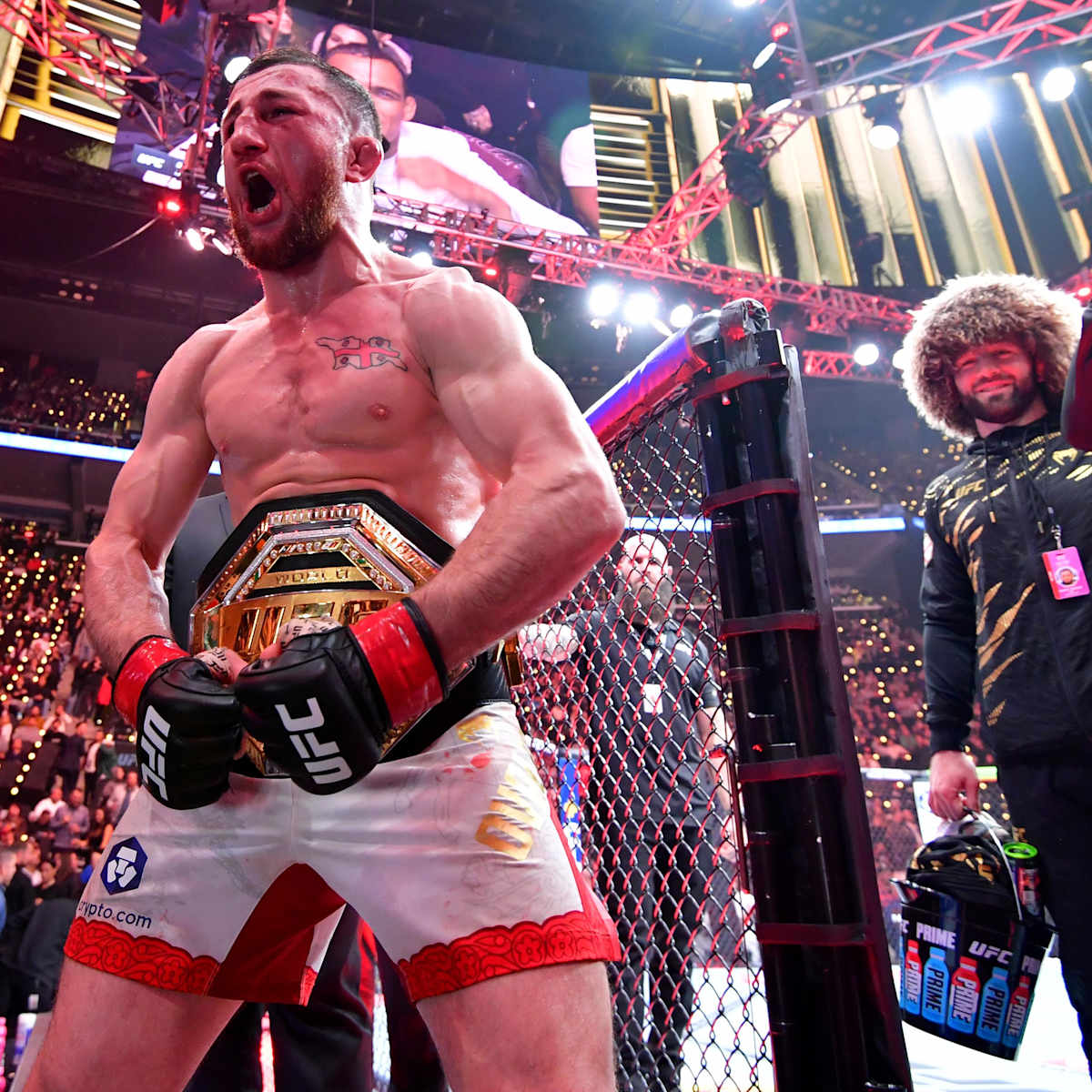 Merab Dvalishvili Sets UFC History in Title Defense Against Umar Nurmagomedov