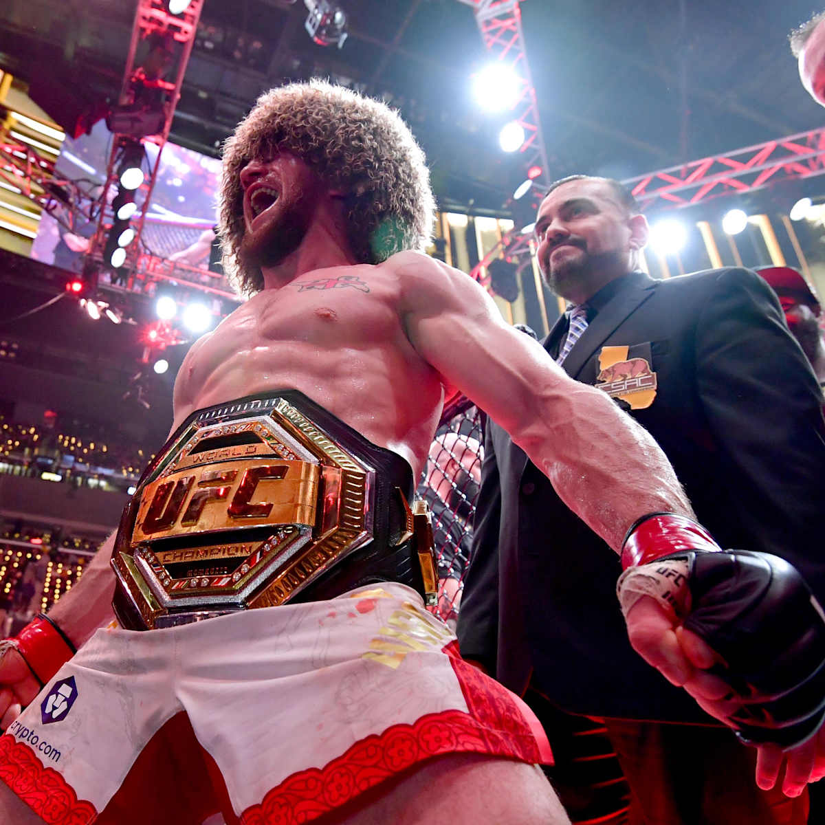 Ilia Topuria Sends Heartfelt Message To Merab Dvalishvili Post UFC 311 Title Defense