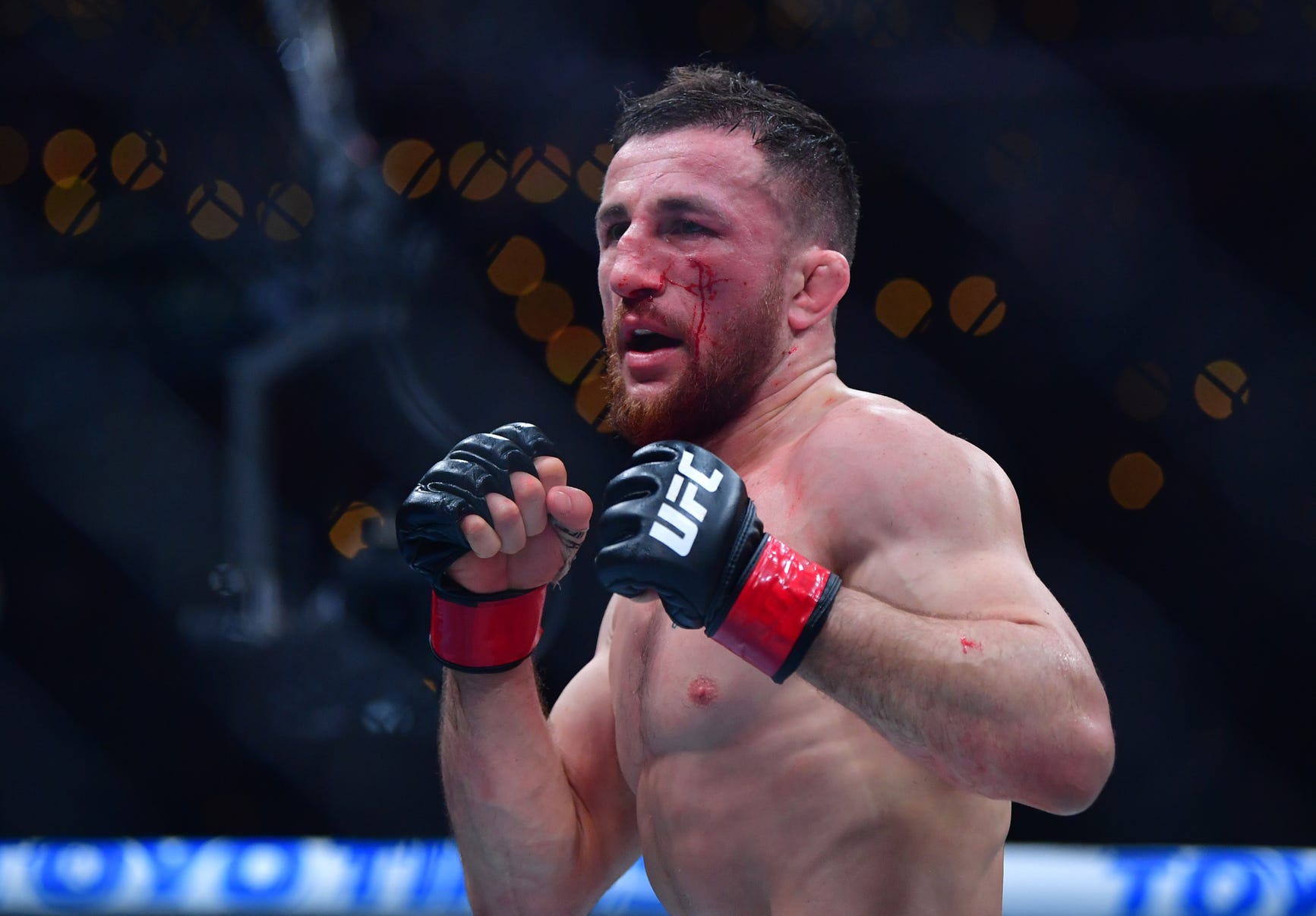 Merab Dvalishvili def. Umar Nurmagomedov at UFC 311: Best photo