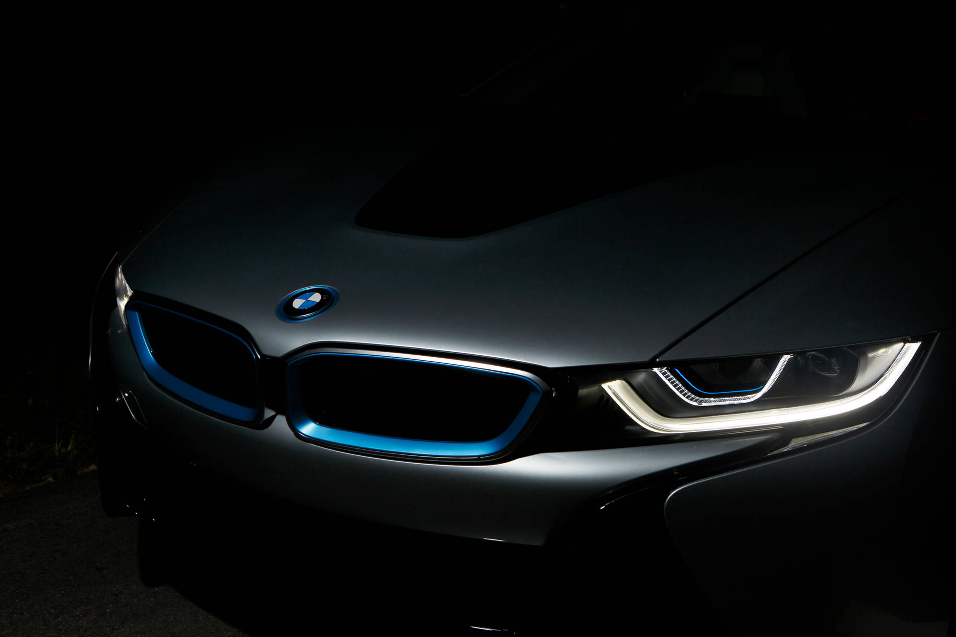 Download Hood And Headlight BMW Laptop Wallpaper