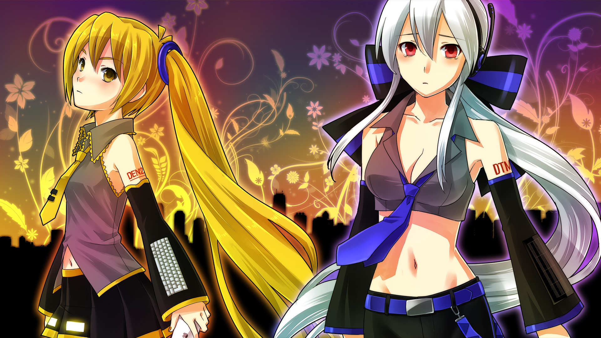 Download Yowane Haku Akita Neru Anime Vocaloid HD Wallpaper