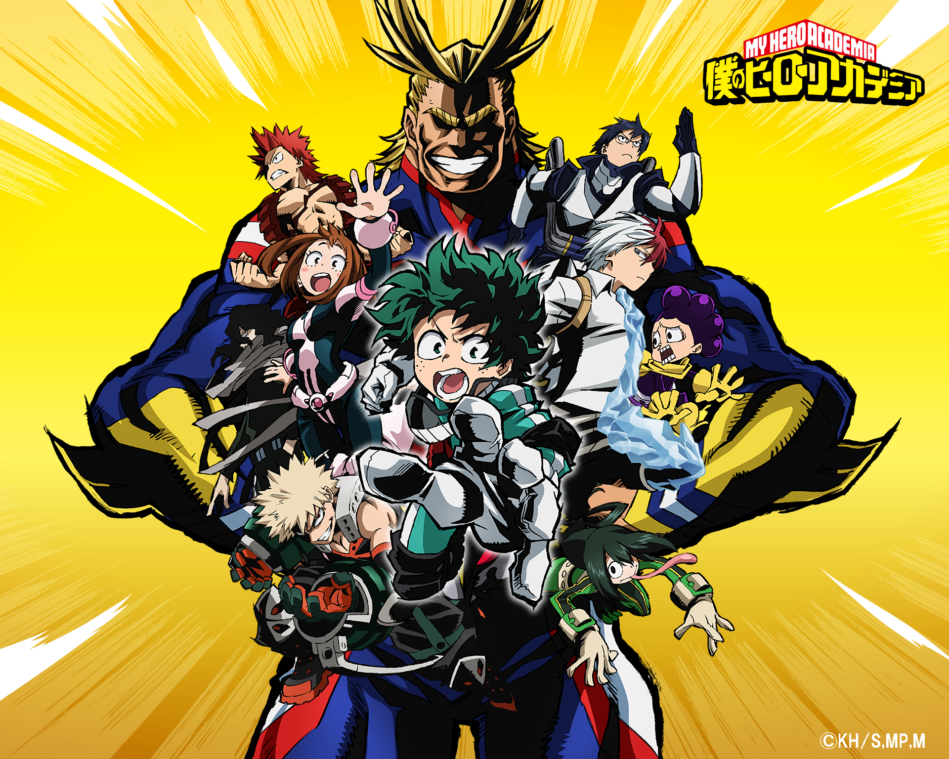My Hero Academia HD Wallpaper: Epic Team