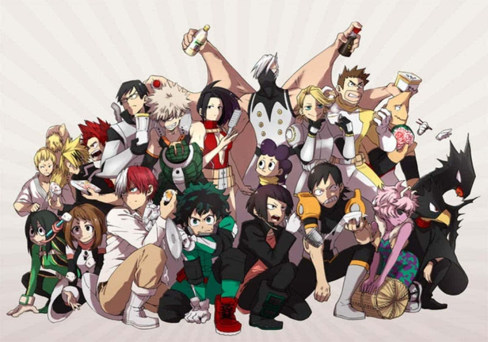 Download My Hero Academia Group Aesthetic Wallpaper
