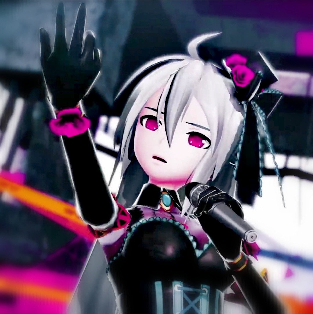 Yowane Haku, Gothic Purple. Song: Rosuto Wan No Goukoku Lost One's Weeping Image Taken From YouTube: EX Project