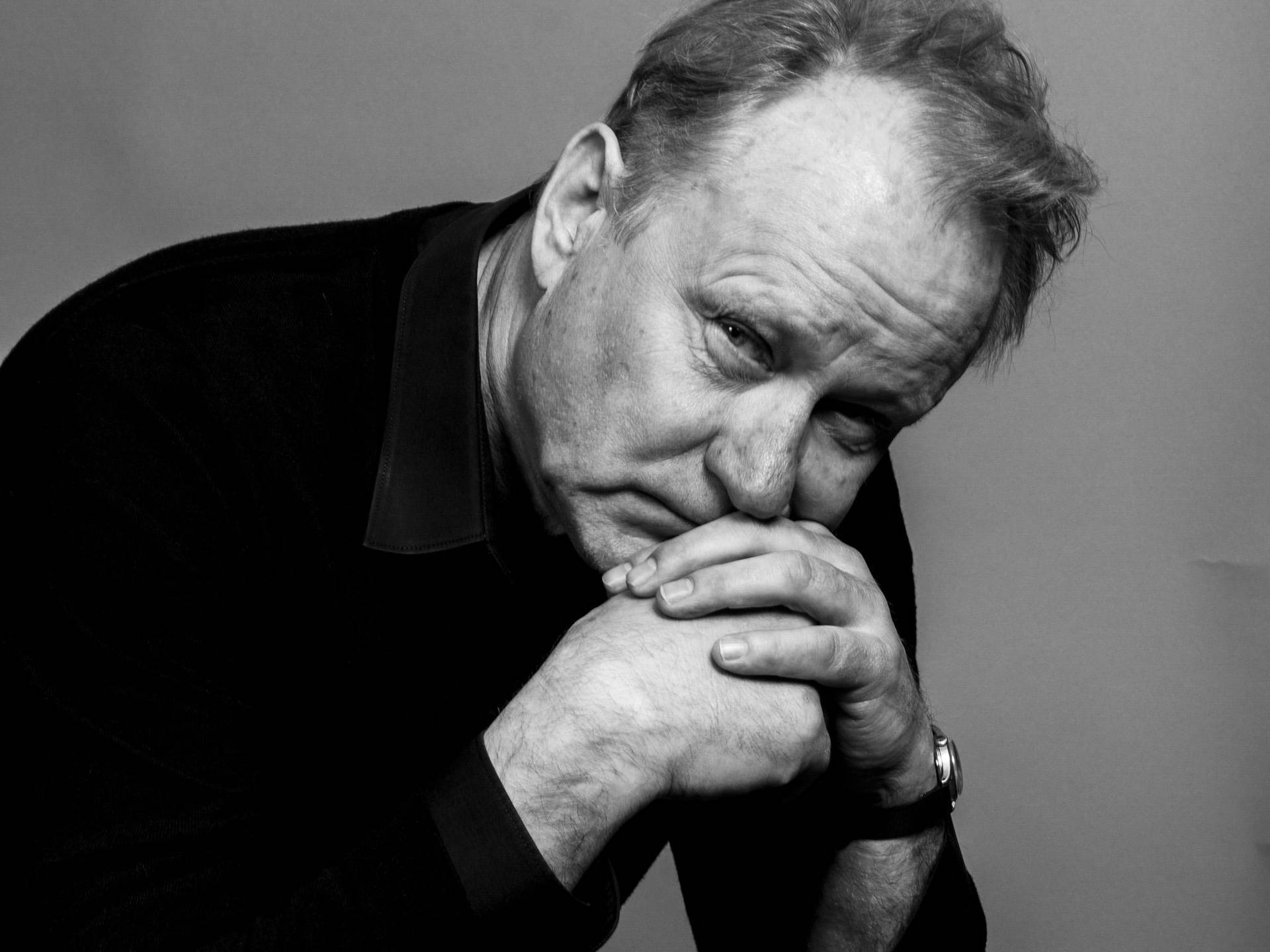 Download Swedish Actor Stellan Skarsgard during The Independent Photohoot Wallpaper