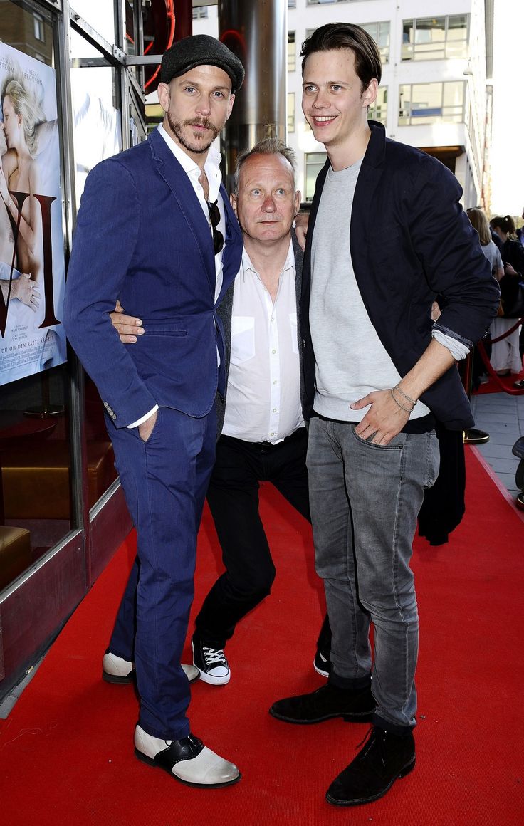 Gustaf, Stellan & Bill Skarsgaard