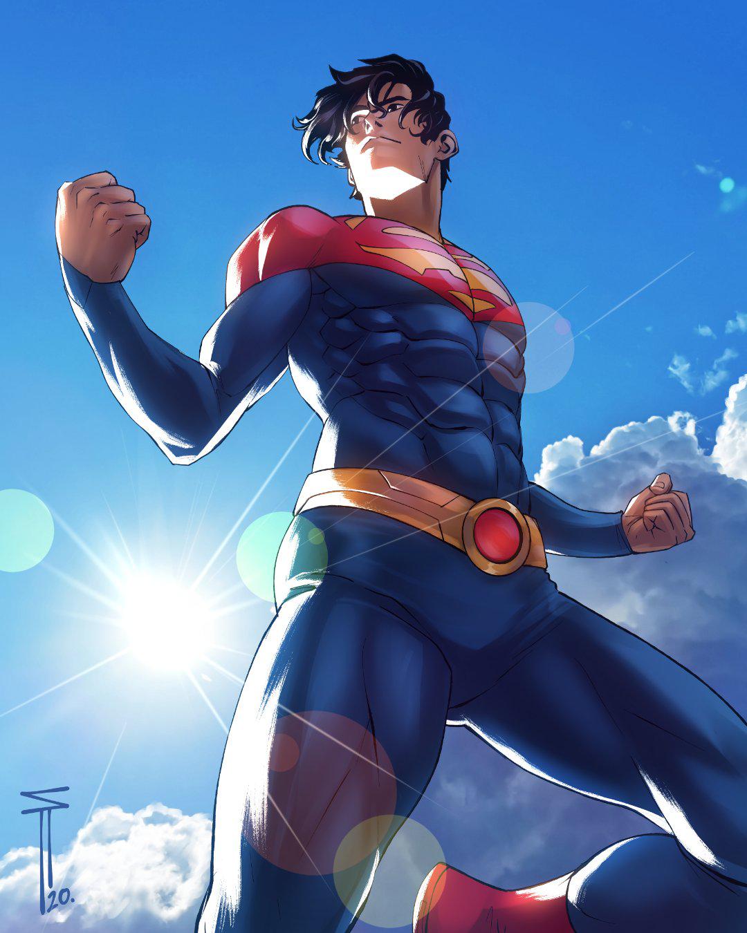 Artwork Jon Kent (Future State: Superman of Metropolis) by Serg Acuña