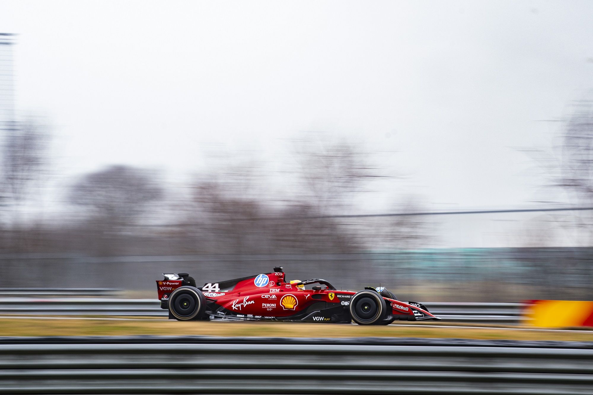 Hamilton has first Ferrari F1 test run at Fiorano, Leclerc joins in