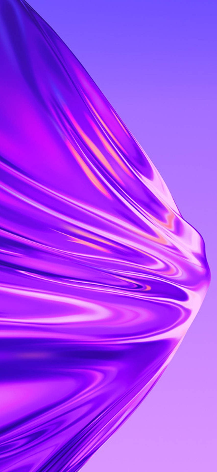 Download free Realme Neon Purple Wallpaper